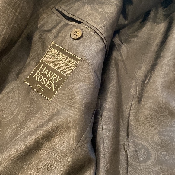 Clearance 💯 Very sharp Samuelson/tilford charcoal plaid blazer - Picture 10 of 14